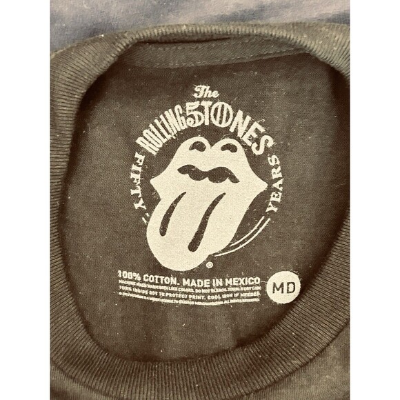 The Rolling Stones Live! 50 and‎ Counting Black 2013 Medium T-shirt - Picture 5 of 9